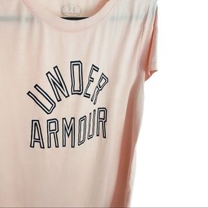 Under Armour Heat Gear Short Sleeve Women's Pink M T-Shirt